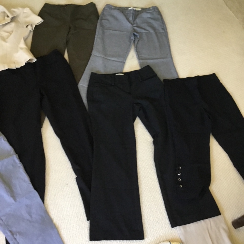 New York & Company Black Straight-Leg Dress Pants - Picture 2 of 10
